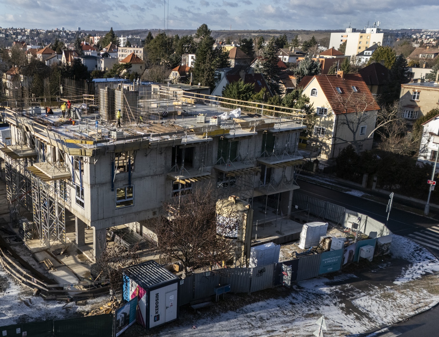 Výstavba Panorama Braník pokračuje podle plánu